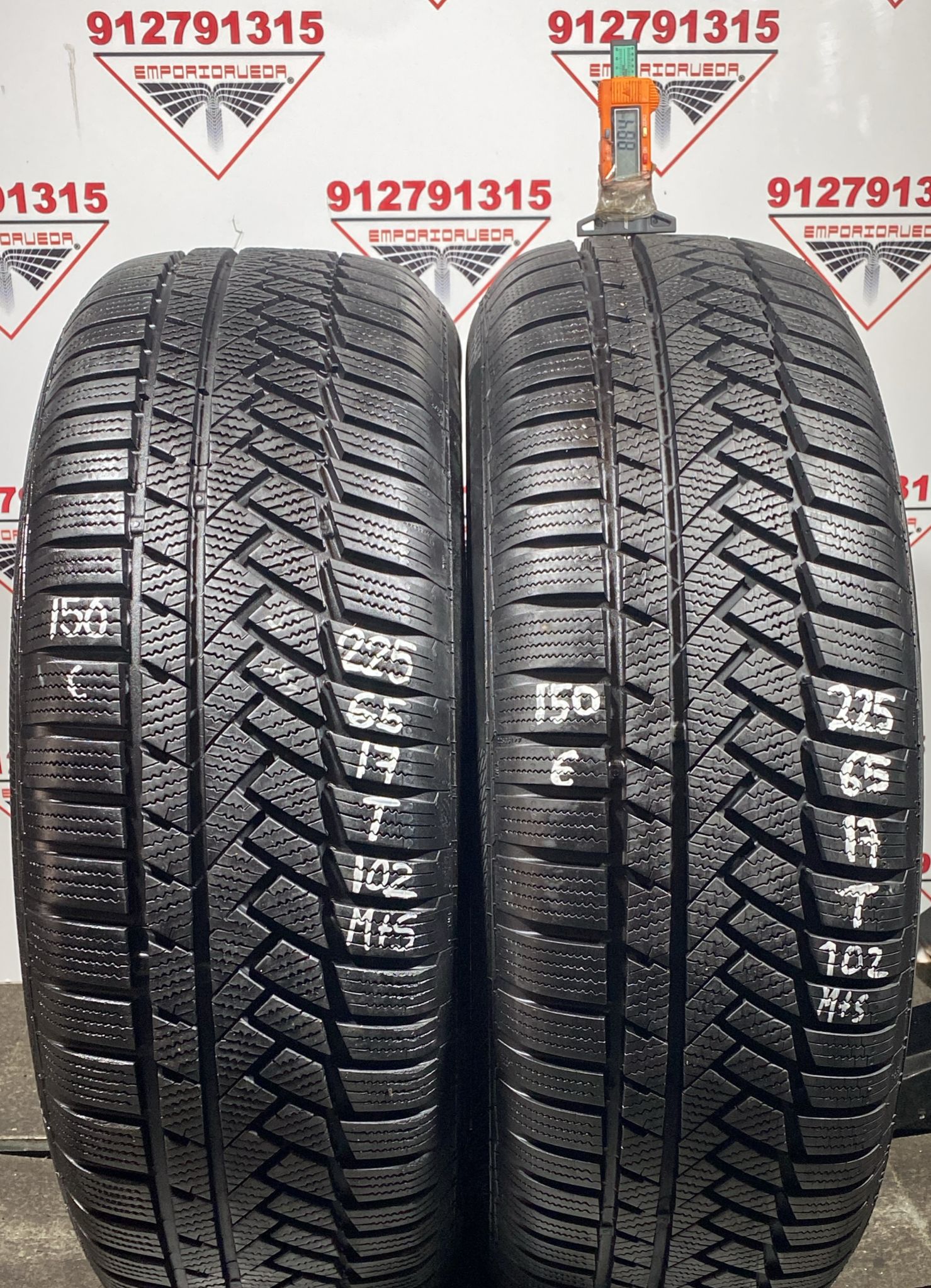 CONTINENTAL WINTERCONTACT USADO M+S 225/65 R17 102 T